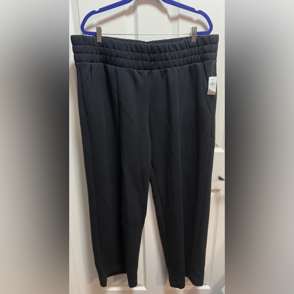 Old Navy Black Women's Wide leg active pants 2X